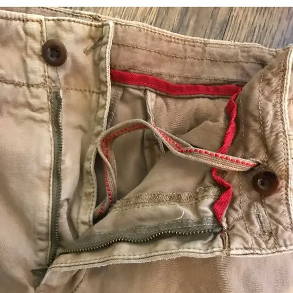 Polo by Ralph Lauren Tan Cotton Shorts Mens 33 - Picture 4 of 11